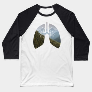 I breath Forest Baseball T-Shirt